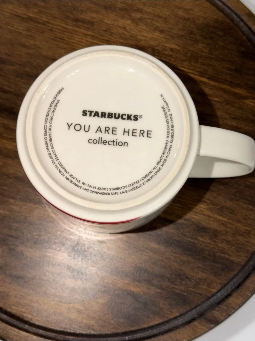 Starbucks You Are Here Collection Nashville Tennessee Ceramic Coffee Mug 14 oz - Picture 6 of 8